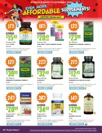 Natural Grocers weekly ad Page 40