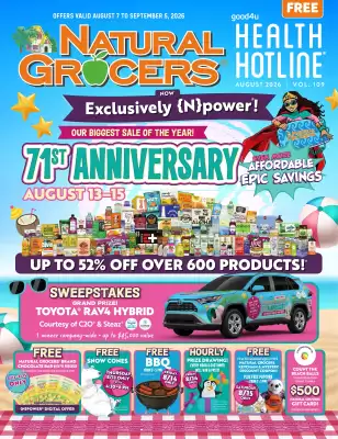 Natural Grocers (valid until 5-09)