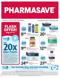 Pharmasave flyer Page 1