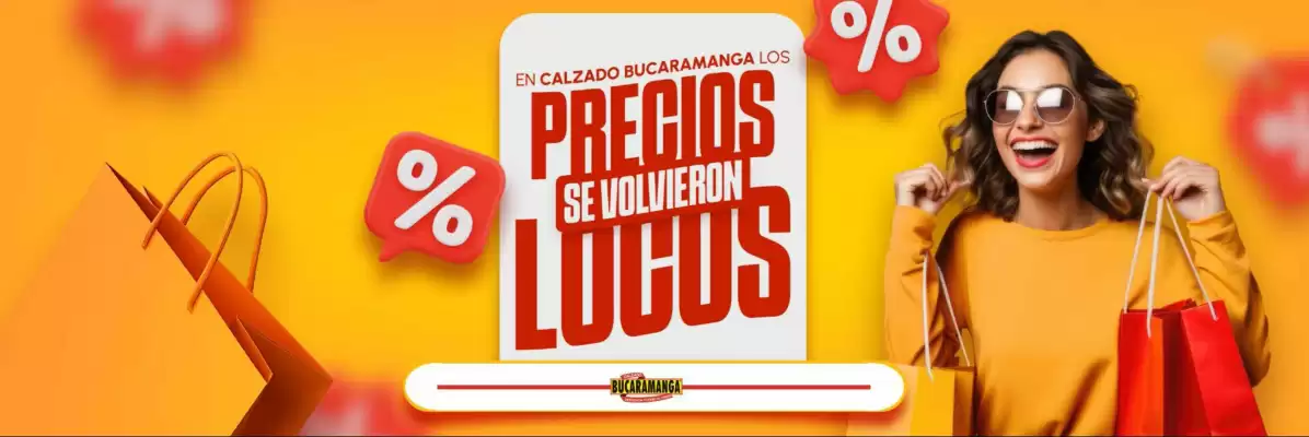 Calzado Bucaramanga (válido hasta 22-08)