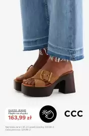 CCC gazetka Strona 10: Klapki na słupku Guess Jeans €163,99