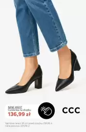 CCC gazetka Strona 4: Czółenka na słupku Nine West €136,99