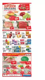 Superior Grocers weekly ad week 33 Page 1
