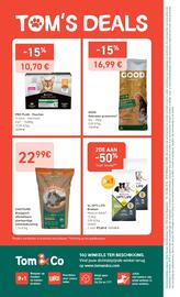 Tom&Co folder Pagina 6: Chatoune biologisch afbreekbare plantaardige kattenbakvulling €22,99, Vl opti life brokken €97,49