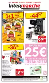 Intermarché folder week 34 Pagina 14: McCain friet €4,69, Vouwkrat Intermarché €18,99