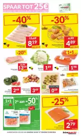Intermarché folder week 34 Pagina 3: Zespri Kiwi Green of Sungold €0,59, Perziken en gele of witte nectarines €3,49