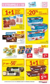 Intermarché folder week 34 Pagina 7: Franui frambozen omhuld met witte chocolade en framboos €5,79, Danette Liégeois €5,98