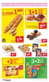 Intermarché folder week 34 Pagina 8: Tarteletto Appelcake €4,99, Berenpoot of Chocoladebroodje €0,89