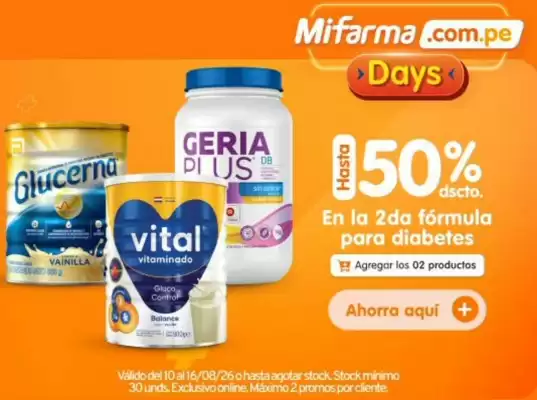 Mifarma (válido hasta 18-08)