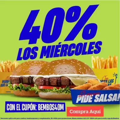 Bembos (válido hasta 28-08)