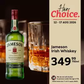 Oxford Freshmarket catalogue week 33 Page 1: Jameson Irish Whiskey €349,99