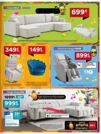 Catalogue BUT page 3: Congelada €699,00, Fauteuil de massage ariane €899,99