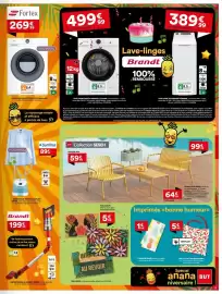 Catalogue BUT page 9: Brandt - aspirateur balai ass90r €199,99, Canapé jardin €64,99