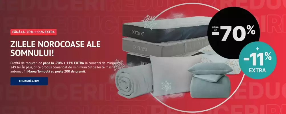 Dormeo (valid până la 31-08)