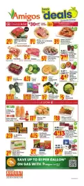 Amigos United weekly ad week 33 Page 1: Cheetos Selected Varieties €2,49, Coca-Cola 6 Pack €13,00
