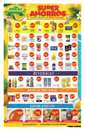 Ideal Market weekly ad Page 2: Michelob Ultra €16,59, Shrimp Cocktail €6,99