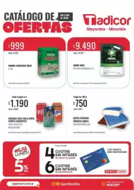 Catálogo Supermercados Tadicor semana 33 Página 1: Ariel - jabón doy pack variedades €9.490,00