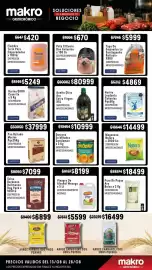 Catálogo Makro Página 4: Dos hermanos - arroz carnaroli €164,99, Morixe - pan rallado €37.999,00
