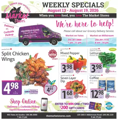 The Market Stores flyer (valid until 19-08)