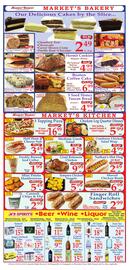 DeMoulas Market Basket weekly ad week 33 Page 8: Giant Rotisserie Chicken €9,99, Jessica's 5 Seed Honey Tuscan Bread €4,99