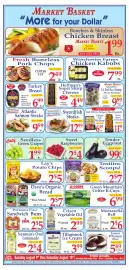 DeMoulas Market Basket weekly ad week 33 Page 1: Junior Whoopie Pies €5,49, Ocean Fresh Swordfish Steaks €12,99