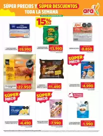 Catálogo Ara semana 33 Página 8: Pollo asado entero €22.950,00, Cocosette - cocosette sandwich €11.490,00