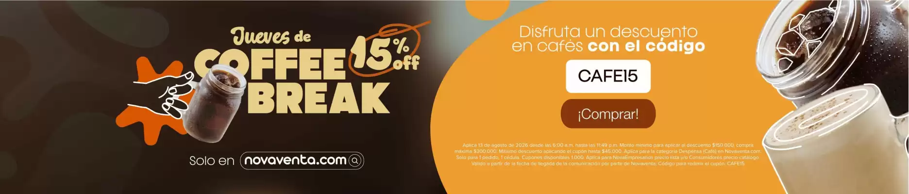 Nova Venta (válido hasta 13-08)