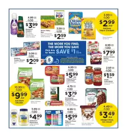 Pay Less weekly ad week 33 Page 12: Nabisco Snack Crackers €2,99, Just Bare Chicken €9,99