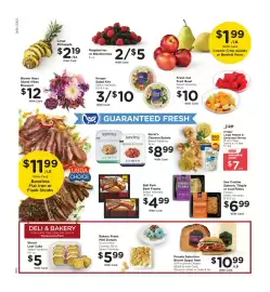 Pay Less weekly ad week 33 Page 7: Ball Park Beef Franks €4,99, Kroger salad kits €10,00