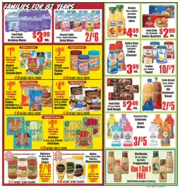 Reams weekly ad week 33 Page 5: Food Club butter quarters €2,99, Coffee Mate Coffee Creamer €3,89