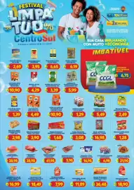 Catálogo Atacadão Centro Sul Página 1: Farinha de trigo tia mara especial €3,39, Massa parafuso brandini comum €3,08
