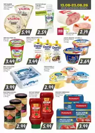 Słoneczko gazetka Strona 2: Ser Camembert Valbon aksamitny €5,99, Jogurt zbożowy Jogobella 8 Zbóż wiśnia Zott €2,69