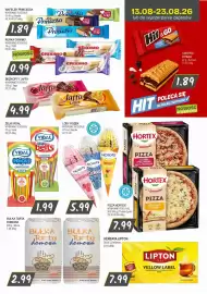 Słoneczko gazetka Strona 3: Rurka kukurydziana Criximo Milk Cream €0,99, Herbata czarna Lipton Yellow Label €7,99