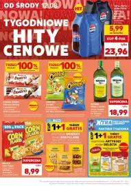 Kaufland gazetka Strona 12: Napój gazowany Pepsi 4-pak €23,96, Oliwa z oliwek extra vergine Monini Classico €18,99