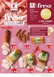 Kaufland gazetka Strona 14: Kiełbasa krakowska Lukullus bez dodatku E €3,99, Kiełbasa myśliwska Lukullus bez dodatku E €3,99