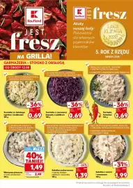 Kaufland gazetka Strona 16: Surówka Coleslaw €0,69, Warzywa pieczone w sosie czosnkowym €1,49