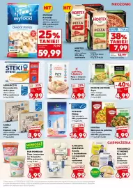 Kaufland gazetka Strona 25: Steki rybne Komandorskie Abramczyk €9,99, Ryba zapiekana w sosie brokułowym Family Fish €8,99