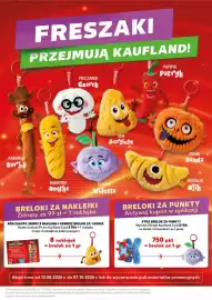 Kaufland gazetka Strona 9: Brelok maskotka Freszaki za punkty €0,01, Brelok maskotka Freszaki za naklejki €0,01