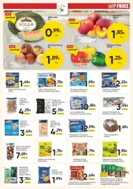 Folleto FROIZ Página 9: Maremundi calamar patagónico entero €3,55, Vieira congelada €1,69