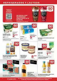 Catálogo El Corte Inglés Página 8: Actimel €5,24, El Corte Inglés masa para pizza fina €1,05