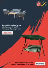 Catalog Brico Depôt săptămâna 33 Pagină 2: Vitello balansoar gradina Lahore €199,00