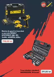 Catalog Brico Depôt săptămâna 33 Pagină 3: Trussa tubulare standard magnusson 94 bucati €291,85