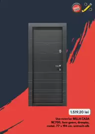 Catalog Brico Depôt săptămâna 33 Pagină 5: Bella Casa Usa exterior BC700 €1.519,20