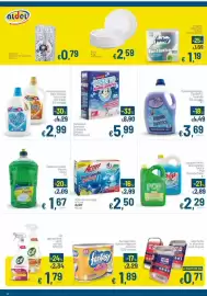 Volantino Aldel Discount Pagina 10: Detersivo lavatrice in polvere Orsetto €5,99, Piatti Glare €1,67