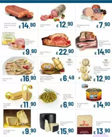 Volantino Aldel Discount Pagina 12: Crudo di Parma €22,90, Salame Napoli €12,90