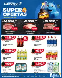 Catálogo Supermercados Damesco semana 33 Página 1: Cainmelas aceite cañuelas girasol €4.999,00