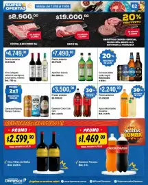 Catálogo Supermercados Damesco semana 33 Página 2: Cafayate vino cabernet sauvignon, dulce tardio, malbec €4.749,00