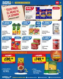 Catálogo Supermercados Damesco semana 33 Página 3: Tang jugos o Clight para diluir sobrecito €33.040,00