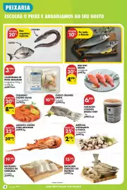 Folheto Pingo Doce semana 33 Página 4: Brasmar - caldeirada de peixe €3,99, Bacalhau crescido do pacífico €15,29