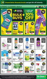 Dis-Chem catalogue Page 28: Sta-Soft Dilutable Fabric Softener Refill €76,50, Home Butler Budget Bags Bulk Pack €94,99